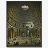 Interior of the Pantheon, Rome by Giovanni Paolo Panini - thumbnail_1_bf_67103538762cab4eff787141